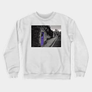 Purple door Crewneck Sweatshirt